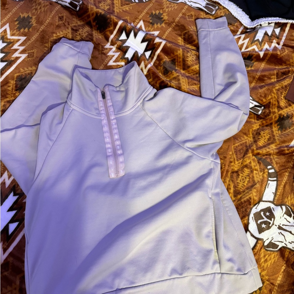 pink pullover